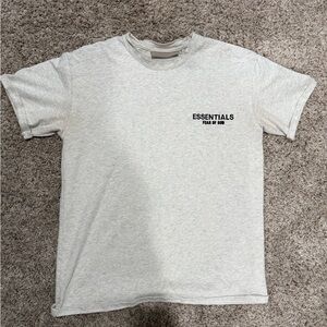 Fear of God Essentials Light Gray Tee